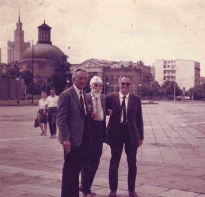 Stefan Zbrożyna z  synami - lata 70., fot. ze zbiorów Doroty Zbrożyny-Arct